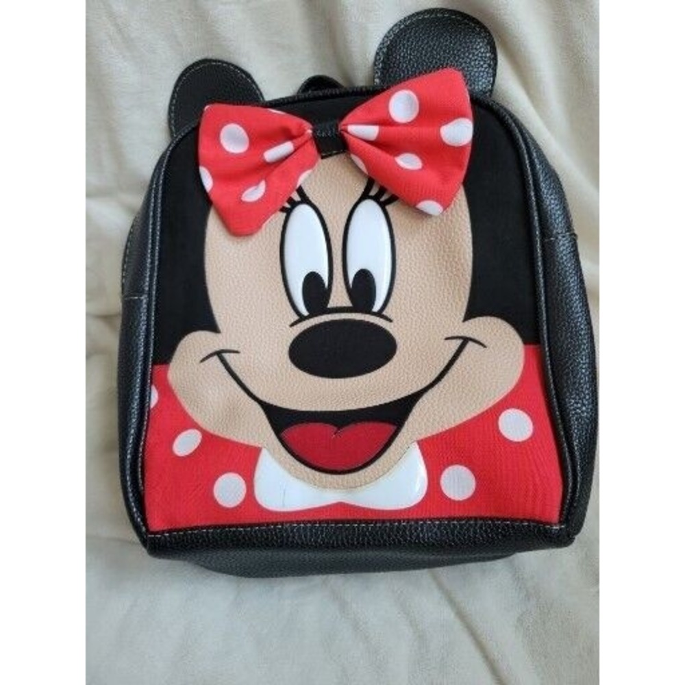 Minnie Mouse Backpack, Small 10x9x3 Unbranded